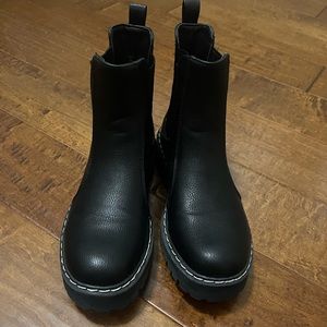 Black Chunky Boots